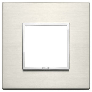 21642.08 | VIMAR EIKON PLATE, 2-MODULE, ALUMINIUM TITANIUM